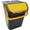 Ecoplast EC35 Pattumiera Ecologic, Plastica, Giallo, 38x36.5x45 cm
