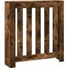 vidaXL Copertura Termosifone Rovere Fumo 78x20x82 cm Legno Multistrato