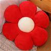 Morbuy Cuscino a Forma di Fiore in Peluche Lanuginoso, Cuscini per Sedia Fiore Carina Morbidi,Tatami Nordico Angolo di Lettura Cuscini Decorativi per Camera da Letto (A. Rosso,50x50cm)