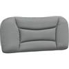 vidaXL Cuscino Testiera Hvar Grigio Chiaro 90 cm in Tessuto