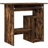 vidaXL Scrivania Rovere Fumo 80x45x74 cm in Legno Multistrato