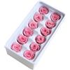 ZUNOXAZ Fiore Eterno 12 Pezzi Rose Stabilizzate 3.5Cm Decorazioni Matrimonio Accessori Bouquet Per Bomboniere E Allestimenti Festa