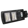JANDEI - Lampione solare a LED integrato, 950 lumen (equivalente lampada alogena da 60 W) adatto per esterni IP67, bianco freddo 6500 K, batteria e telecomando inclusi per giardino, garage, vialetti