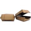 IMBALLAGGI ALIMENTARI PZ 100 Box PANINO Medio 12 X 12 CM Porta Hamburger E Sandwich in Carta BOXBURGER in CARTONCINO Kraft Alimentare per ASPORTO Take Away