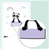 Stellasticker - Adesivo porta cameretta personalizzato con nome - decorazione da porta per bambini - facile da applicare e si rimuovere senza residui - ideale per maschietti e femminucce (Panda)