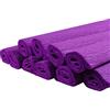 Netuno 10x rotolo di carta crespa viola 200 x 50 cm carta crespa colorata di alta qualità per lavoretti compleanno matrimonio Natale Pasqua Carnevale decorazioni fiori regali