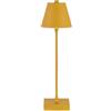 Dopa Dopastore Lampada da Tavolo LED Touch Senza Fili 3 Tonalità di Luce Dimmerabile Ricaricabile Stile Moderno 2 Anni di Garanzia IP20 Per Casa Ufficio Ristorante Hotel Comodino (Giallo)
