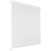 Homgoday Tenda a Rullo per Doccia 140x240 cm Bianco, Tenda Bagno, Impermeabile Tenda Doccia
