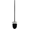 Gedy Ricambio scopino Wc con manico colore Bianco Resina termoplastica e setola sintetica