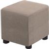 uyeoco Velluto Copri Pouf Quadrato Elasticizzato Copri Poggiapiedi Quadrato Pieghevole Copertura Dell'Ottomano con Fondo Elastico Sofa Protettore per Soggiorno (Color : #9, Size : 40x40 cm)