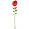 VESTA Fiore decorativo Funny Flowers - Papavero - 12xH55 cm - Cristallo acrilico - Made in Italy