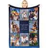 Giftove Coperta Personalizzata con Foto - Regalo per Fidanzata e Amica