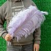 GUOZHAN 10 Pezzi/Lotto Piume di Struzzo Bianche Naturali 15-50 cm Grandi Piume per Decorazioni per la casa e Matrimoni centrotavola da Tavolo Artigianato