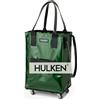HULKEN - Borsa per la spesa riutilizzabile con ruote - Borsa a rotelle - Limite di 29,9 kg