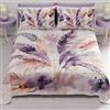 PETTI Artigiani Italiani - Copriletto Piazza e Mezza Estivo 220x260cm 100 g/m² Double Face, Trapuntino Piazza e Mezza Primaverile, Trapunta Leggera, Palma Lilla, 100% Made in Italy