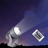 QICBYING Faretto Luce Da Pavimento - Proiettori A LED A Lungo Raggio, Faretti RGB A Fascio Stretto Lungo, Rondella Da Parete A Fascio LED 85-265V, Per Illuminazione Di Pareti Esterne Di Edifici(Rgb+remote Cont
