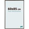 yd. Your Decoration - Cornice 60x85 cm - Antracita - Cornice Decorativa Parete in Plastica con Vetro in acryl - Antiriflesso - 60x85 Cornice - Evry