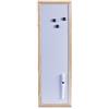 Zeller 11122 - Lavagnetta magnetica, 60 x 20 cm, colore: Naturale, bianco