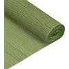 QUARKZMAN 2pz Rotolo di Carta Crespa 210cm Lunghezza 50cm Larghezza per Cerimonia Nozze Varie Grandi Feste Decorazione, Giallo Verde