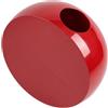 SOLDIDESIGN Cesto Portabiancheria Made in Italy di Design Elegante e Moderno da 60 Litri - Cesta Porta Biancheria Sporca per Bagno e Lavanderia - Cesto Panni Sporchi - Rosso