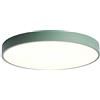 Generic Plafoniera LED Rotonda Moderna per Interni, per cameretta di Bambini, Luce Verde + Neutra, 23 cm, 12 W.