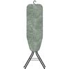Rörets Asse da Stiro Tempo Black - Con Gancio Appendiabiti, Telaio in Acciaio Inossidabile, Rivestimento in Cotone e Peso di 2.5 kg - 85 x 38 cm