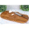 Olivenholz erleben Tagliere in legno di ulivo rustico, varie misure (30-34 cm)