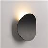 TAMYUSE Applique da Parete a LED per Camera da Letto ad Arco 5W Illuminazione da Parete Bianca Nera Lampada da Parete per Soggiorno Lampada da Specchio per specchietto Lampada da Parete per Interni