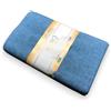 SpazioTessile - Granfoulard Copridivano Telo Copritutto Cotone 50% Poliestere 50% Made in Italy, Telo Arredo Copritutto Tinta Unita, Perfetto per Coprire Divani, Poltrone, Letti (240x280, Azzurro)
