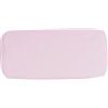 Lisola Lenzuola Sotto per Neonato, per Lettino, Culla, Carrozzina, 35 x 75 cm, con Angoli Elastici, Made in Italy, in Puro Cotone, Leggero e Delicato. Modello: Pix, Rosa