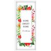 MG Design Cornice 35x80 cm - colore Bianco, in legno, con vetro acrilico - da appendere in verticale o in orizzontale, senza sfondo, per foto, poster, puzzle