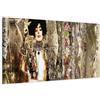 murando - Quadro Gustav Klimt 120x40 cm 1 Pezzo - Stampa su Tela Strutturata XXL Grande - Quadri Moderni Soggiorno Grandi - Stampe da Parete Murale Arte Moderno Pittura - Astratto