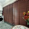 Generic Tende Veneziane in Legno, 60cm 70cm 80cm 100cm 115cm 120cm 140cm 155cm, Veneziane da Interno Tende Veneziana Legno Lamelle da 25mm Privacy Protezione Solare Persiane per Casa Ufficio(Brown)