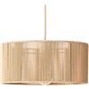 HCIPJQY Lampade A Sospensione Moderne E Creative Lampadario in Rattan Intrecciato A Mano Lampada A Sospensione E27 Regolabile in Altezza Lampada in Stile Rustico per Cucina, Sala da Pranzo