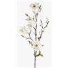 artplants.de Ramo di Magnolia Artificiale Lilo, 4 Fiori, germogli, Bianco - Crema, 75cm - Fiori di Magnolia/Ramo Fiorito