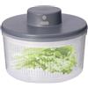 Generico Essiccatore per verdure per insalata, centrifuga per insalata elettrica - Essiccatore per verdure 3L | Asciugatrice per insalata sicura e facile da usare Miscelatore elettrico versatile Strumento da c
