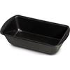 Guardini, Stampo plumcake 21x10 cm, Acciaio con rivestimento antiaderente, Nero, Made in Italy, Linea Gardenia