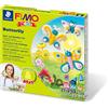 STAEDTLER FIMO KIDS Form&Play Butterfly, kit gioco per creare le proprie farfalle preferite con la pasta morbida modellabile FIMO, per bambini, 8034 10 LY