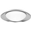 Faro Barcelona 62145 - SIDE 450 Plafoniera bianca e nichel 20W