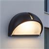 Licht-Erlebnisse Lampada da parete senza tempo per garage ed esterni, E27, max. 60 W, a LED, adatta per garage, casa, garage