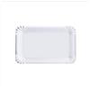 VIRSUS Vassoio di Cartone Bianco per Pasticceria - Pacco da kg. 10 (Circa 100pz) - Formato cm. 23x32 cm Mis. 5 - Vassoi rettangolari monouso Utilizzabili per servire Dolci, pasticcini, Torte