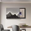 VOLDAX Copertura del Pannello Elettrico Decorativa Copri Cassaforte A Muro, Quadro Decorativo di Lusso Leggero della Scatola del contatore Elettrico(Gray 2,40 * 30cm/15.7 * 11.8in)