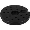 BETOOKY Base per Lampada Contrappeso, Plastica Nera, Stabile | Basi per Piantane, Accessorio Base Lampada, per Soggiorno, Arredo Casa, Nero, Robusta e Duratura