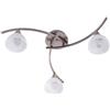 Lindby Plafoniera dimmerabile (Moderno) colore Grigio, in Vetro ad es. Soggiorno & Sala da pranzo plafoniera lampada