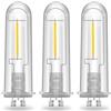 enwant Lampadine LED solari per Esterni, lampadine Luminose da Giardino a energia Solare da 3 V, Impermeabili per vialetti, vialetti, Bianco Caldo(3 Pack)