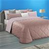 Galeone - Biancheria e Tessuti Copriletto Trapuntato Letto Singolo [IMBOTTITURA 150 GR, 170 x 270 cm] Trapuntino Singolo - Trapuntina Primaverile Letto Singolo 100% MADE IN ITALY - Medal, Cipria