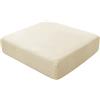 BXFUL Copriseduta Divano Copri Elastico Cuscini Seduta Sedie Arredamento Copricuscini Coprisedie Telo Impermeabile Coprisedia Cuscino Elasticizzato Copricuscino Divani (2 Posti,Beige)