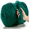 MeriWoolArt® 100% Merino Lana XXL Filato di Lana Grosso 4-5cm Filato Spesso Soffice, Feltro di Lana, Fai Da Te Regalo di Natale Coperta Maglia Grossa di Lana per Bambino