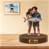 HCLRIU Statuette personalizzate in acrilico Sculture 2D personalizzate in stile cartone animato basate su fotografie Decorazioni per l'ufficio, regali di compleanno, regali personalizzati unisex