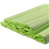Netuno 10x rotolo di carta crespa verde pistacchio 200 x 50 cm carta crespa colorata di alta qualità per lavoretti compleanno matrimonio Natale Pasqua decorazioni